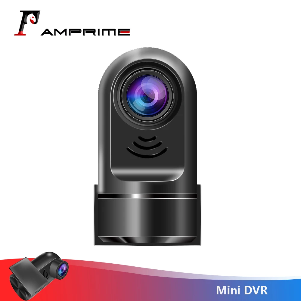 AMPrime Dash камера мини видеокамера для Android широкий градус вождения рекордер ночного