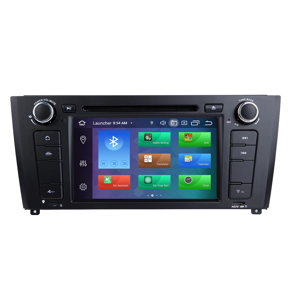 Автомагнитола с IPS DSP 4 Гб ОЗУ 64 ГБ ядро Qcta 1 Din Android 10 DVD для BMW E87 серия E88 E82 E81 I20 GPS