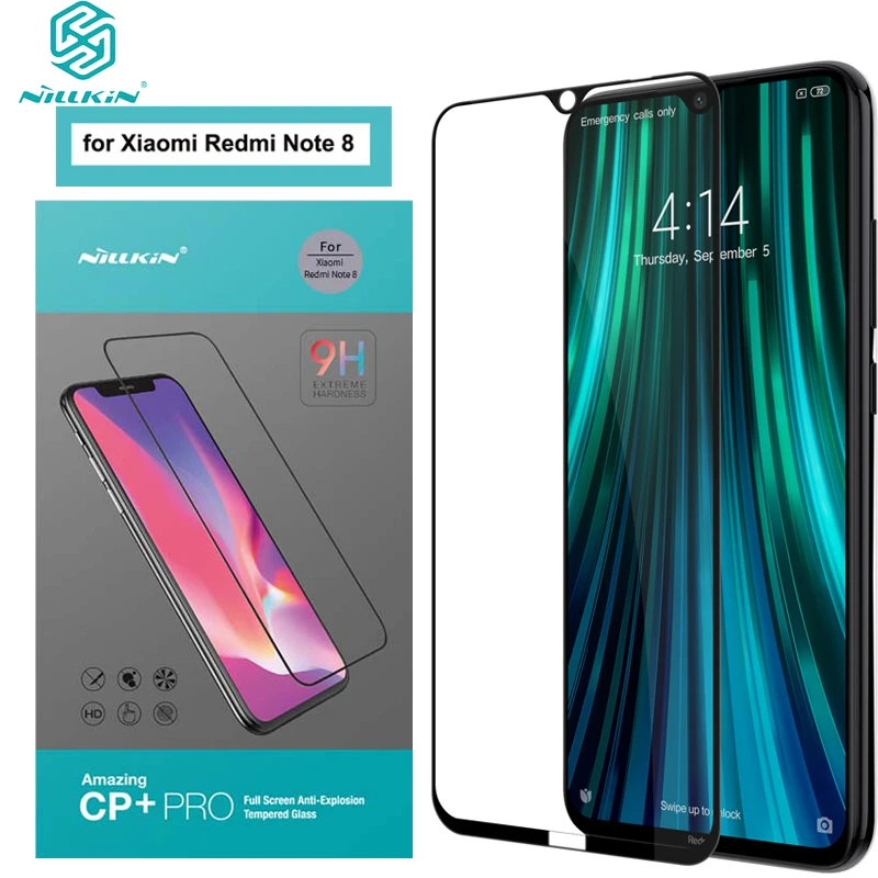 Ультратонкая Защитная пленка NILLKIN CP+ PRO для Xiaomi Redmi Note 8, защитное закаленное стекло для Xiaomi Redmi Note 8