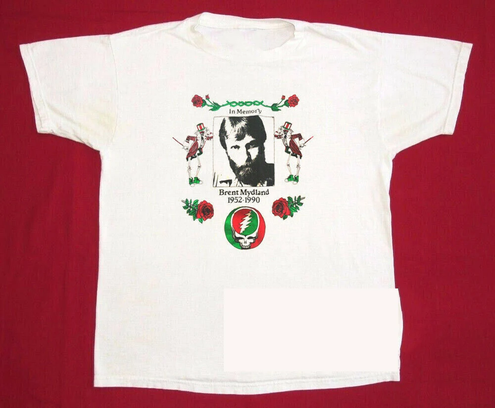 Винтажная Футболка Grateful Dead Tour в память о бренте Mydland 1990 Репринт редкий! Nicki Minaj
