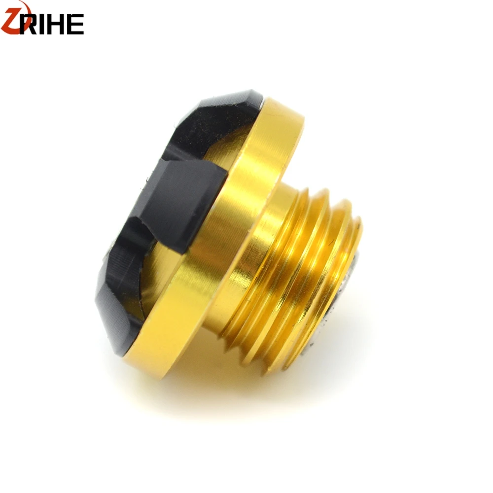 Мотоцикл с ЧПУ Aluninum двигатель масляный фильтр стаканчик резервуар заглушка винт