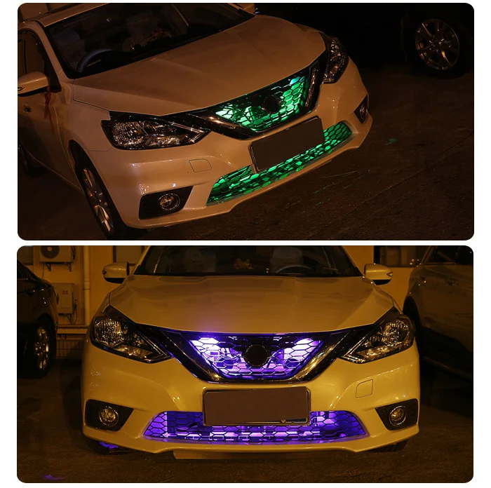 Tcart Заборная решетка динамический led RGB lights огни для honda BRV Brio HRV vezel city accord 7 jazz аксессуары
