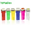 10 pieces Car Instrument Lights T5 LED Bulb 5050 SMD Dashboard warning Indicator Light 12V 6000K LED T5 Red White Yellow Blue ► Photo 1/6