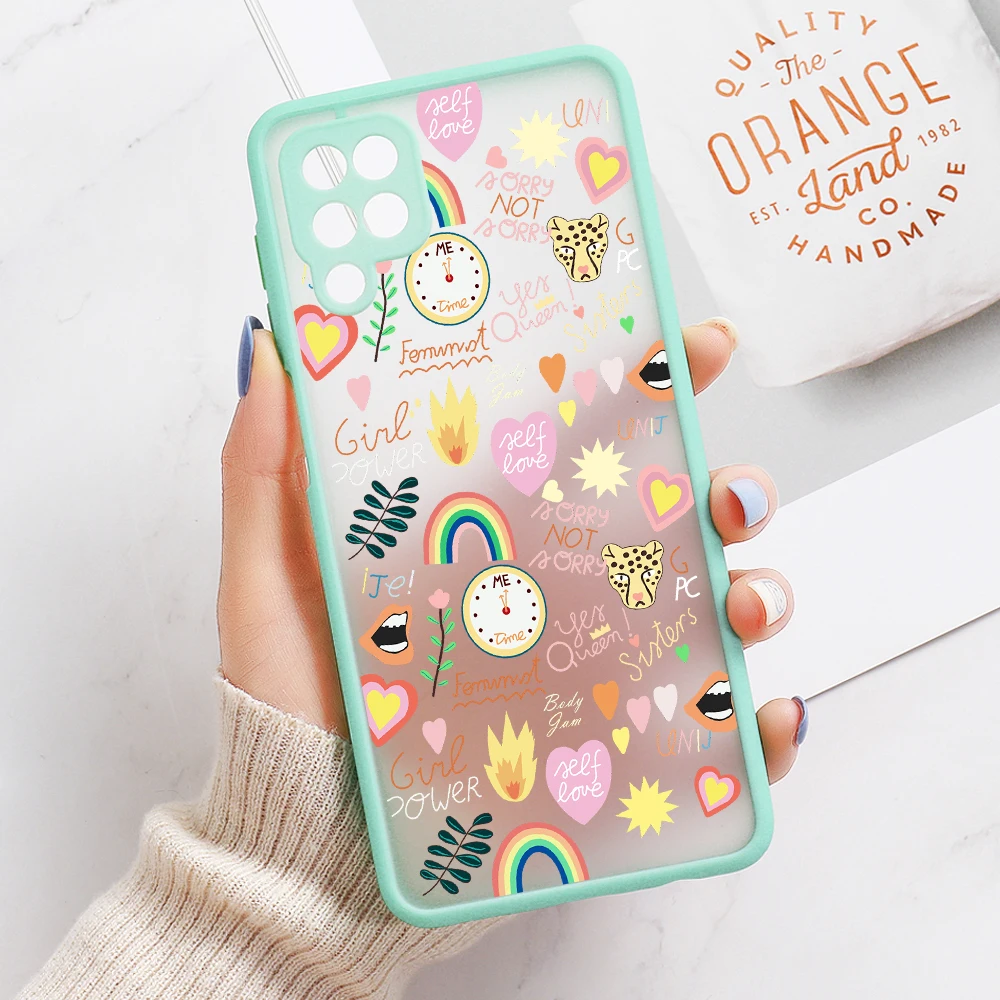 A32 Case For Samsung A52 Case Luxury Cover Samsung A72 A51 A 32 A71 A50 A70 A31 A21S A12 S21 Ultra S20 FE Plus A30 A52S 5G Funda