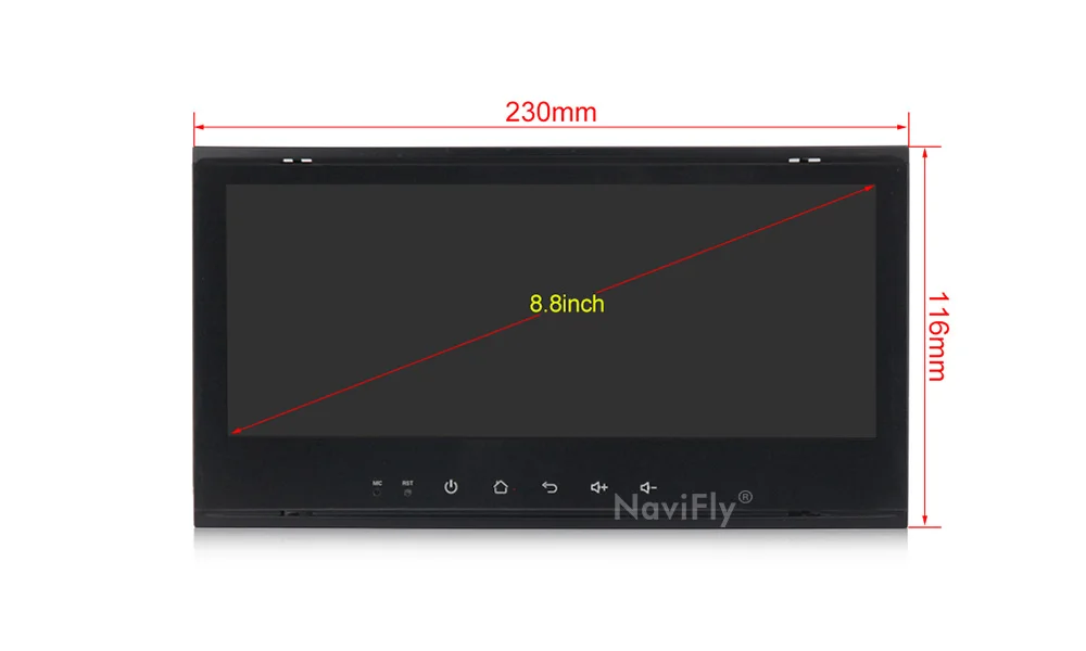 NaviFly Android 9,1 Автомобильный мультимедийный плеер для VW/Volkswagen/Touareg 2004-2011 FM радио USB DVR gps 2+ 32G Canbus Wifi карта Mic BT