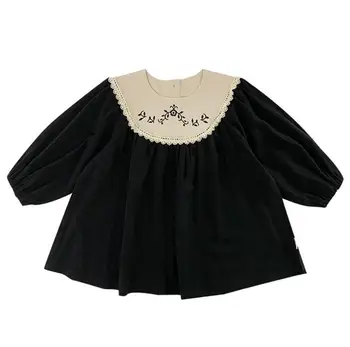 

Girls Dress New Autumn Winter Girl Princess Dresses Cute Style Kids Party Dress Embroidery Printed Children Clothing 18M-6Y