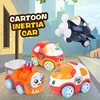 1pc Inertial Car Classic Wind Up Toys Boy Girl Pull Back Toys Inertia Rebound Cars Planes Toy Kindergarten Kids Christmas Gfits 1