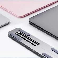 Подставка для ноутбука кронштейн складной портативный держатель охлаждающая подставка алюминиевый сплав новое поступление