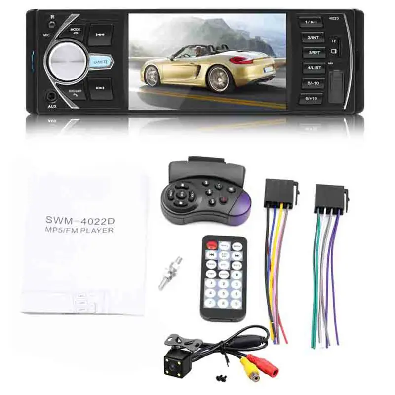 Bluetooth Авторадио автомобиля стерео радио FM Aux вход приемник SD USB JSD-520 12 В In-dash 1 din автомобильный MP3 мультимедийный плеер