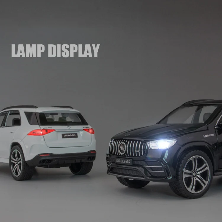 1:32 Benzs GLE63 S AMG SUV Car Model Alloy Car Die Cast Toy Car Model Sound and Light Children's Toy Collectibles Birthday gift 10 1:32 Benzs GLE63 S AMG SUV Car Model Alloy Car Die Cast Toy Car Model Sound and Light Children's Toy Collectibles Birthday gift