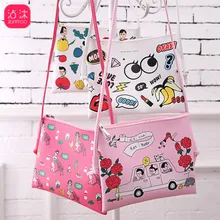 0062 выходные Карнавал женская сумка мультфильм спрятать вещество сумка на плечо милый рюкзак для переноски