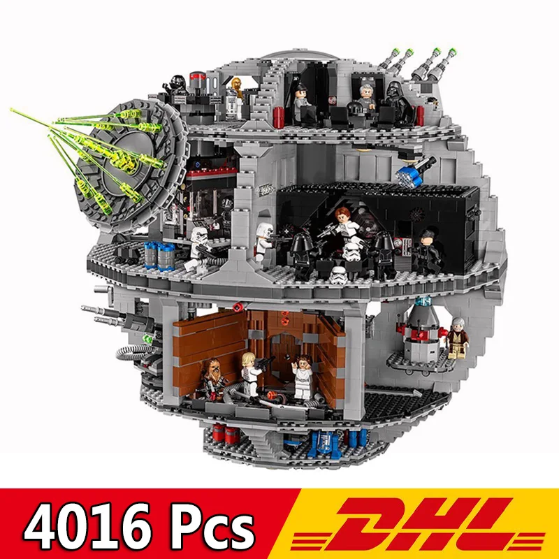

05063/81061 4016pcs Star War Movie Series Force Waken UCS Death Star Building Block Bricks Toy Compatible Legoings 79159