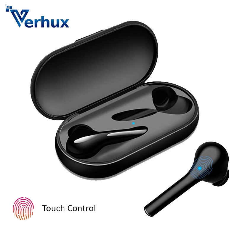 

TWS M6S Bluetooth Wireless Earphone V5.0 Touch Control Earbuds Waterproof Stereo Headset With Mic Charging Box for smart phone