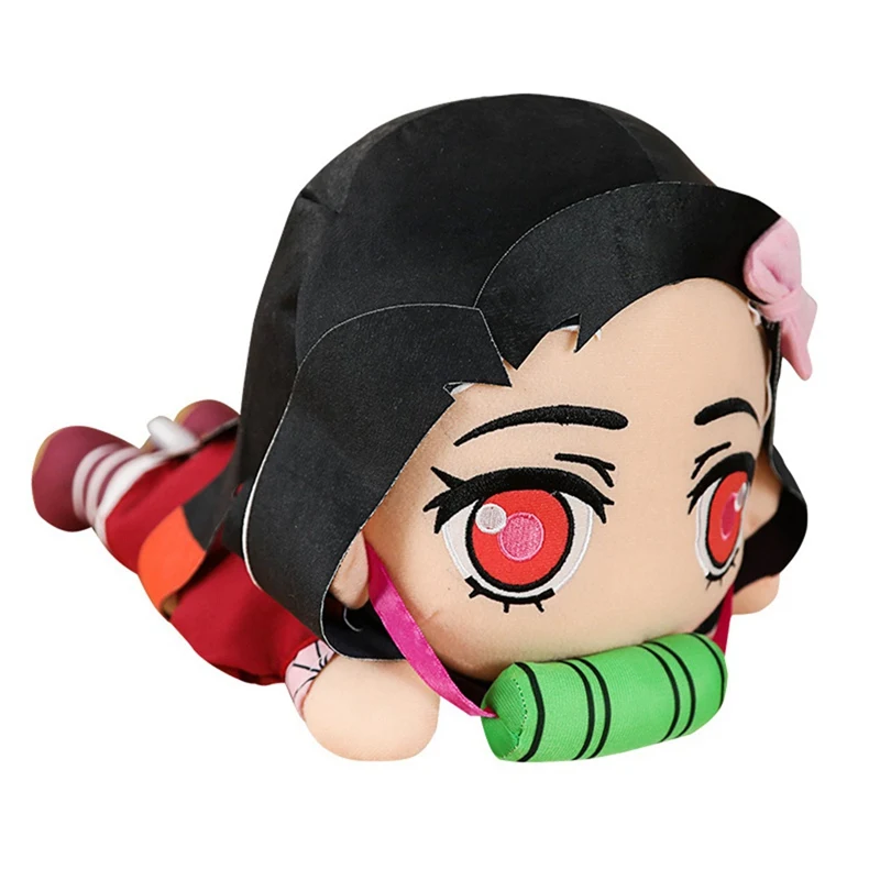 Высокое качество аниме Demon Slayer Kimetsu No Yaiba Kamado Nezuko Косплей Кукла Плюшевая Мягкая Подушка игрушка