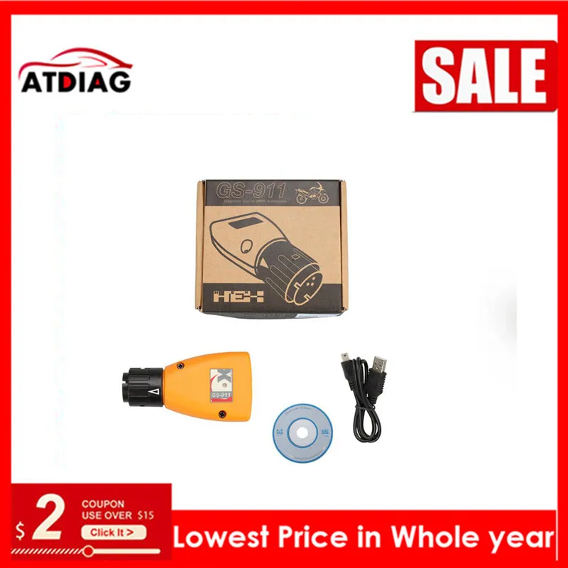 Устройство для автомобильной диагностики/сканер инструмент GS 911 V1006.3 аварийный