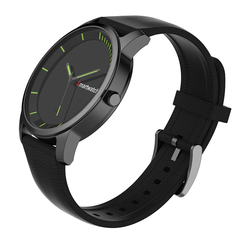 S68 Black Умные часы S68/S69, модные, круглый экран, Bluetooth, модернизированный, IP68, срок службы, водонепроницаемые, заряжаемые, кварцевые, для мужчин, t, умные часы для мужчин - Цвет: S68 Black