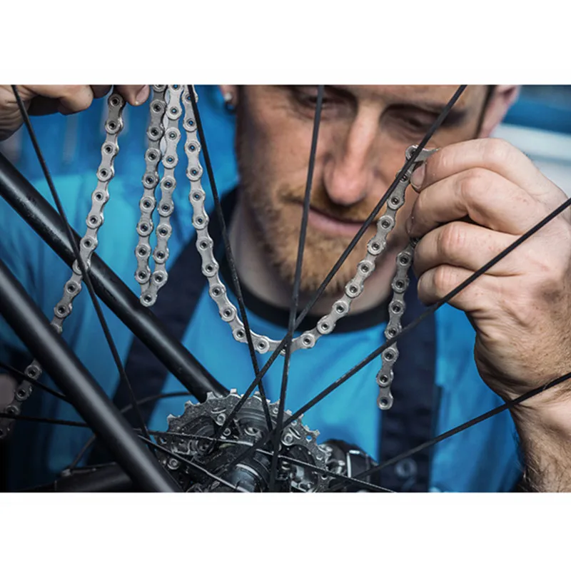 Shimano xt hg54/hg95 corrente montanha/bicicleta de estrada 10 велоцидад/30 велоцидад универсальная цепь переключения передач com fivela Mama