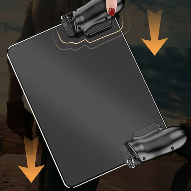 H2 Mobile Gamepad for PUBG Gaming Aim Key Trigger Shooter Controller for Tablet