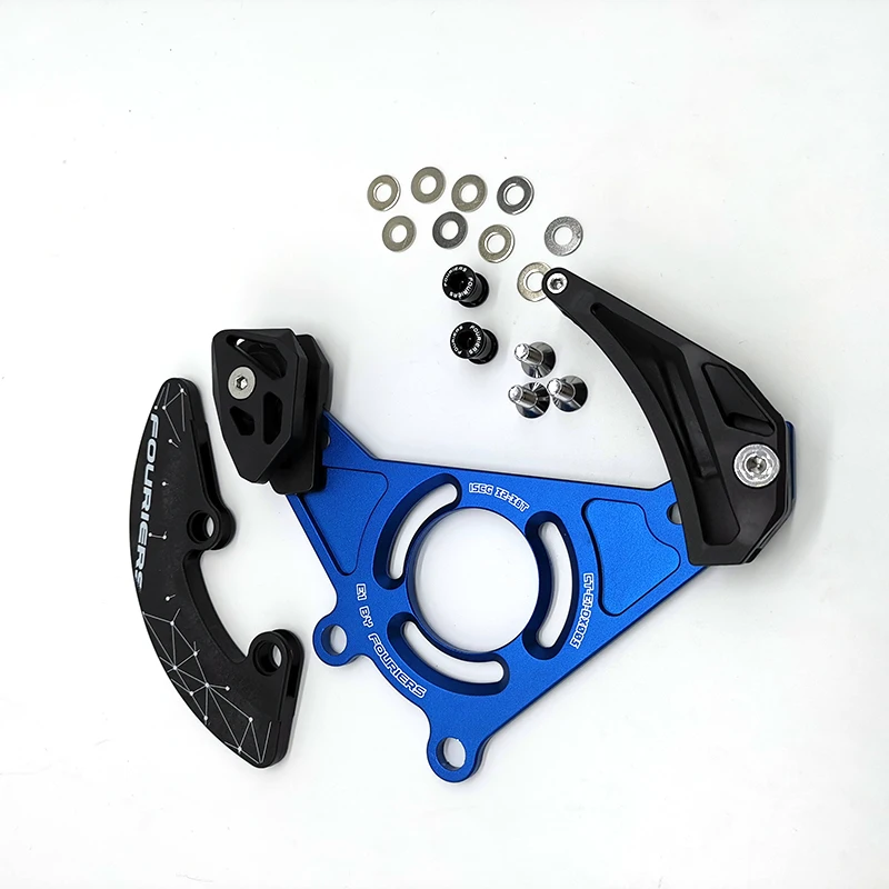 ISCG 03 Blue Fouriers CT-E1-DX005 MTB велосипед эндуро спуск цепи направляющая Баш Guard 32 T-38 T ISCG05 ISCG запчасти для велосипеда - Цвет: ISCG 03 Blue