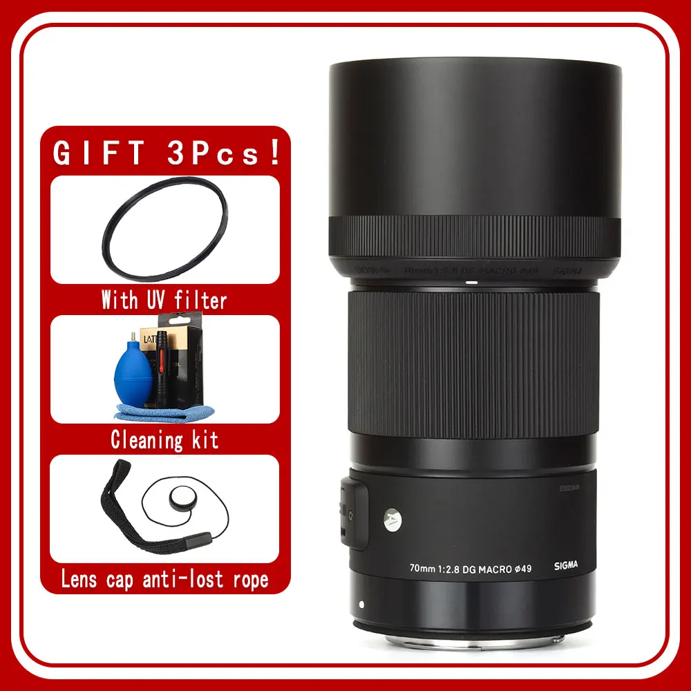 Sigma 70 Millimetri F2.8 Dg Macro | Arte Lens Per Sony E