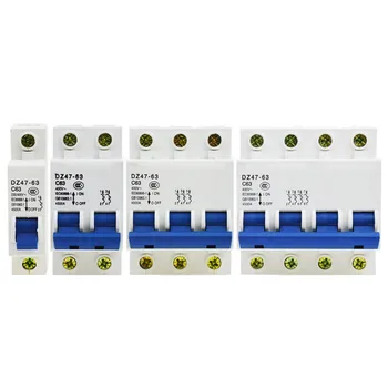 

DZ47-63 Overload Protection1P/2P/3P/4P Earth Leakage Circuit Breaker