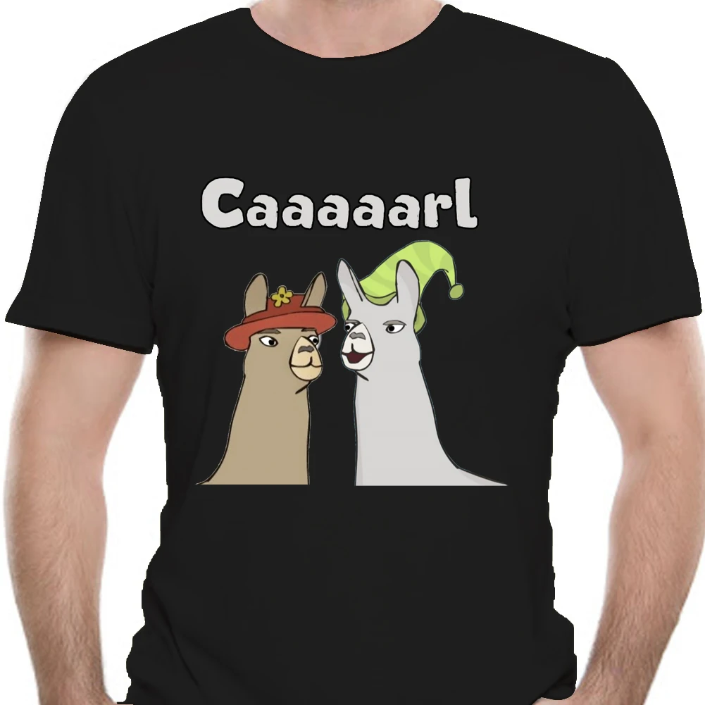 Llamas with Hats Caaaarl T shirt llamas 