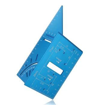 

Aluminum Alloy Angle Ruler Measuring Woodworking Marking Gauge Carpenter Tools For Installation Of 20mm, 25mm, 26mm, 35mm Hinges