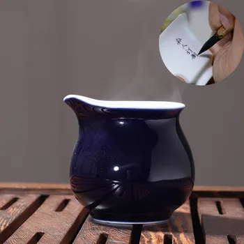 

Clear Sir Jindezhen Ceramics Private Write Pyramid Offering Blue Fair Cup Kung Fu Tea Part Cup Uniform Cup