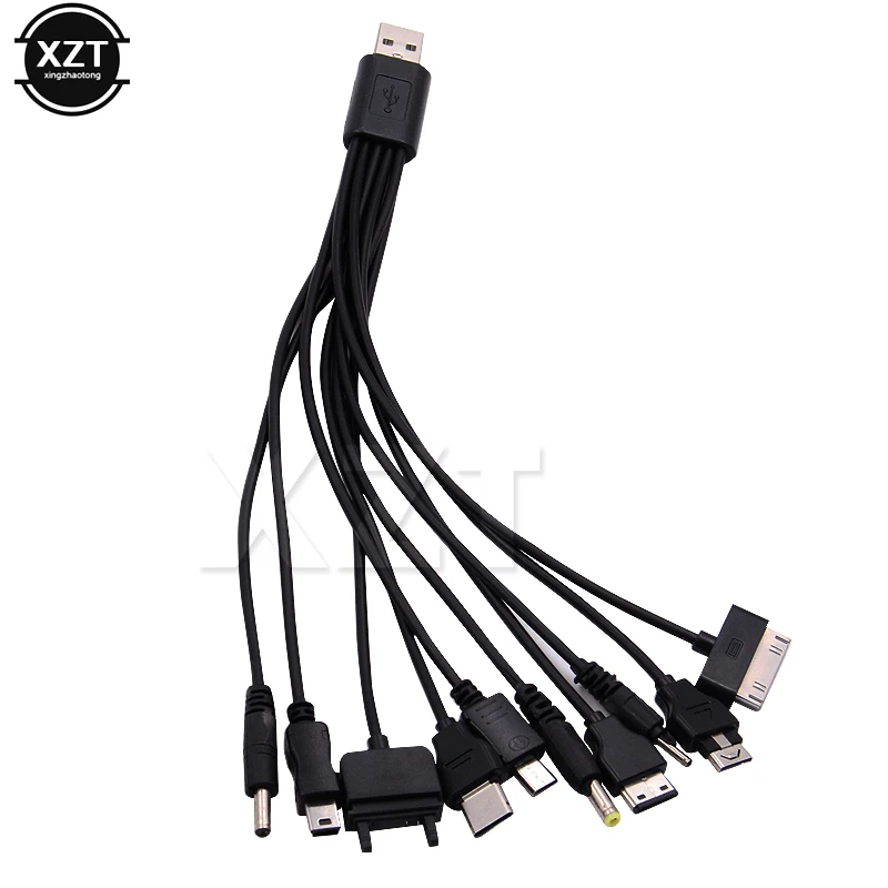 10 в 1 универсальный USB кабель для зарядки мобильных телефонов|Сетевые шнуры и