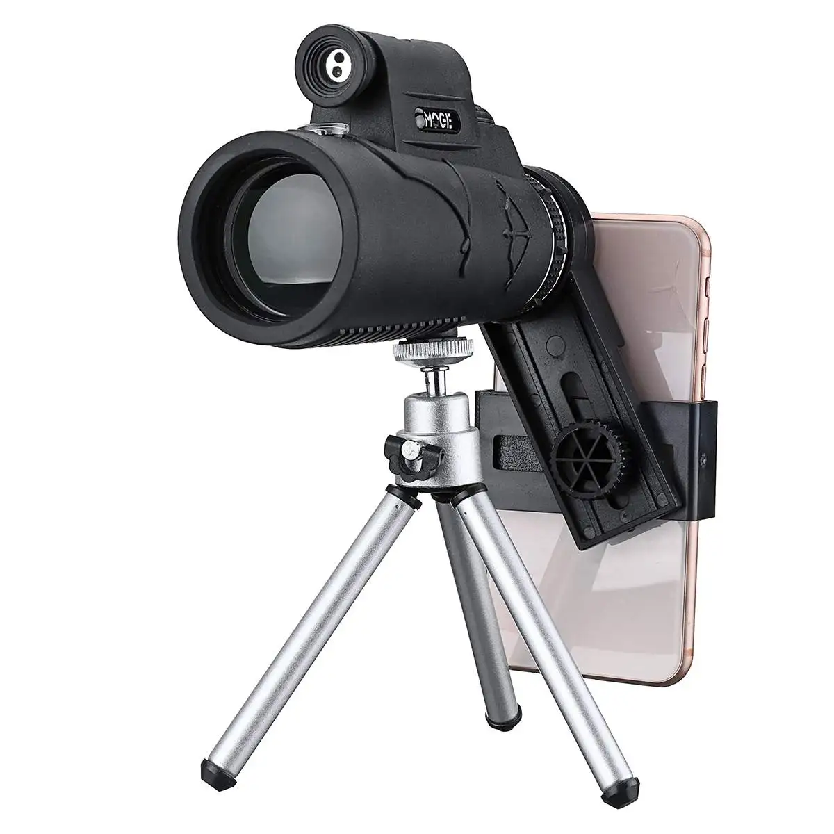 SGODDE 50x60 HD Оптика штатив монокулярный телескоп Наблюдение за птицами пятнистая с лазерным фонариком Выдвижная наружная для прогулок и походов