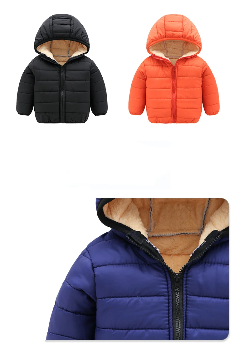 Benemaker/Детская флисовая куртка для девочек и мальчиков; одежда для детей; плотные пальто; комбинезоны с капюшоном для маленьких От 1 до 8 лет; детская зимняя верхняя одежда; YJ151