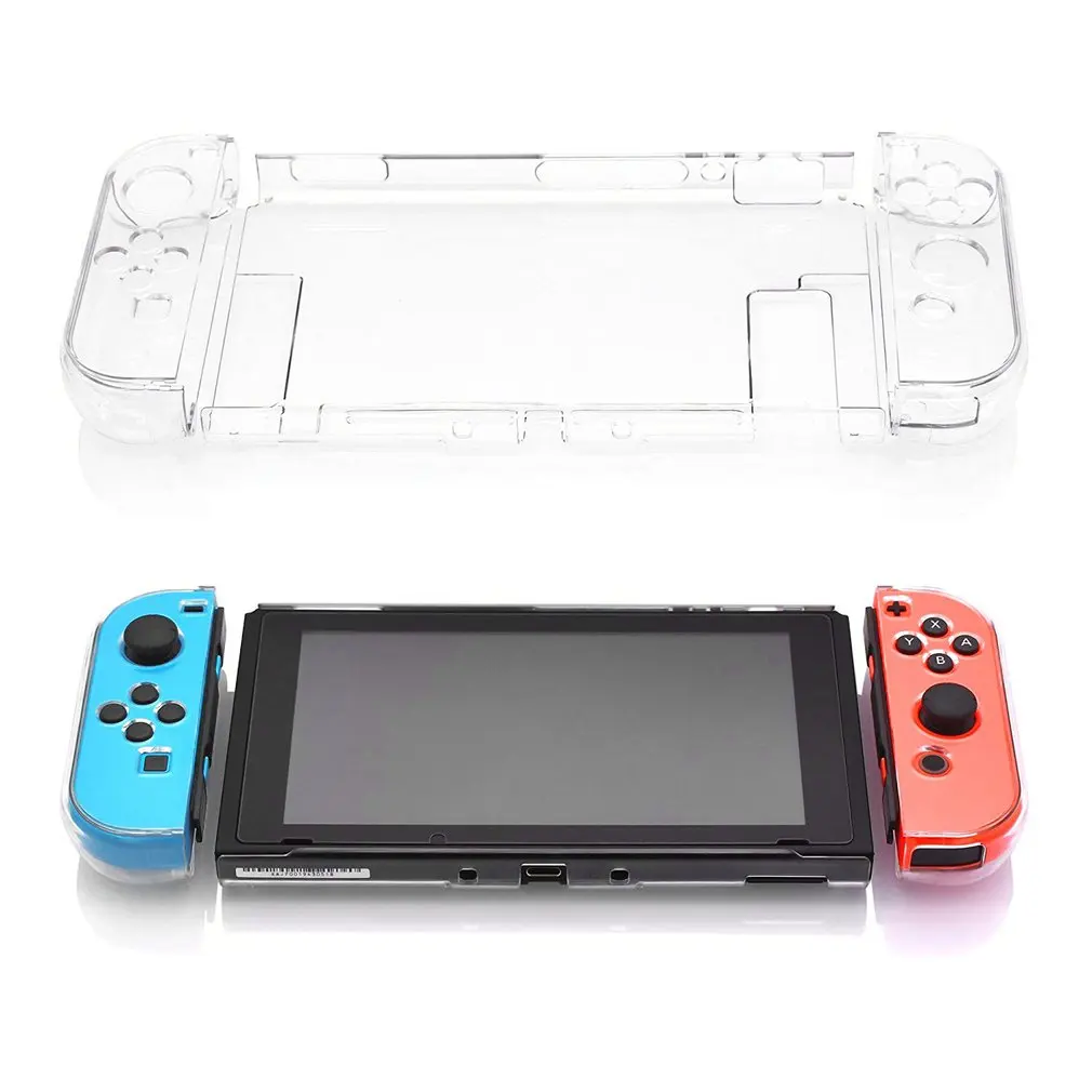 Прозрачный защитный чехол для nintendo Switch чехол s Чехол для kingd Switch Ультратонкий Прозрачный чехол для ПК сумка
