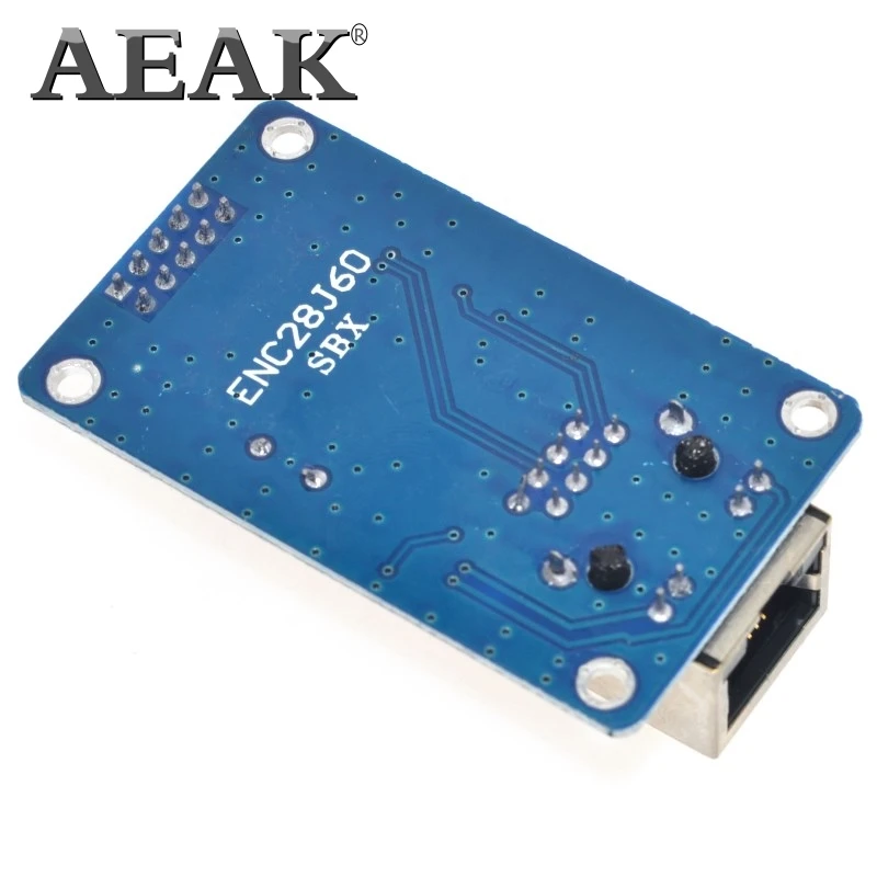 Сетевая плата AEAK ENC28J60 LAN Ethernet Модуль 25 МГц Кристальный AVR 51 LPC STM32 3 В|lpc board| |