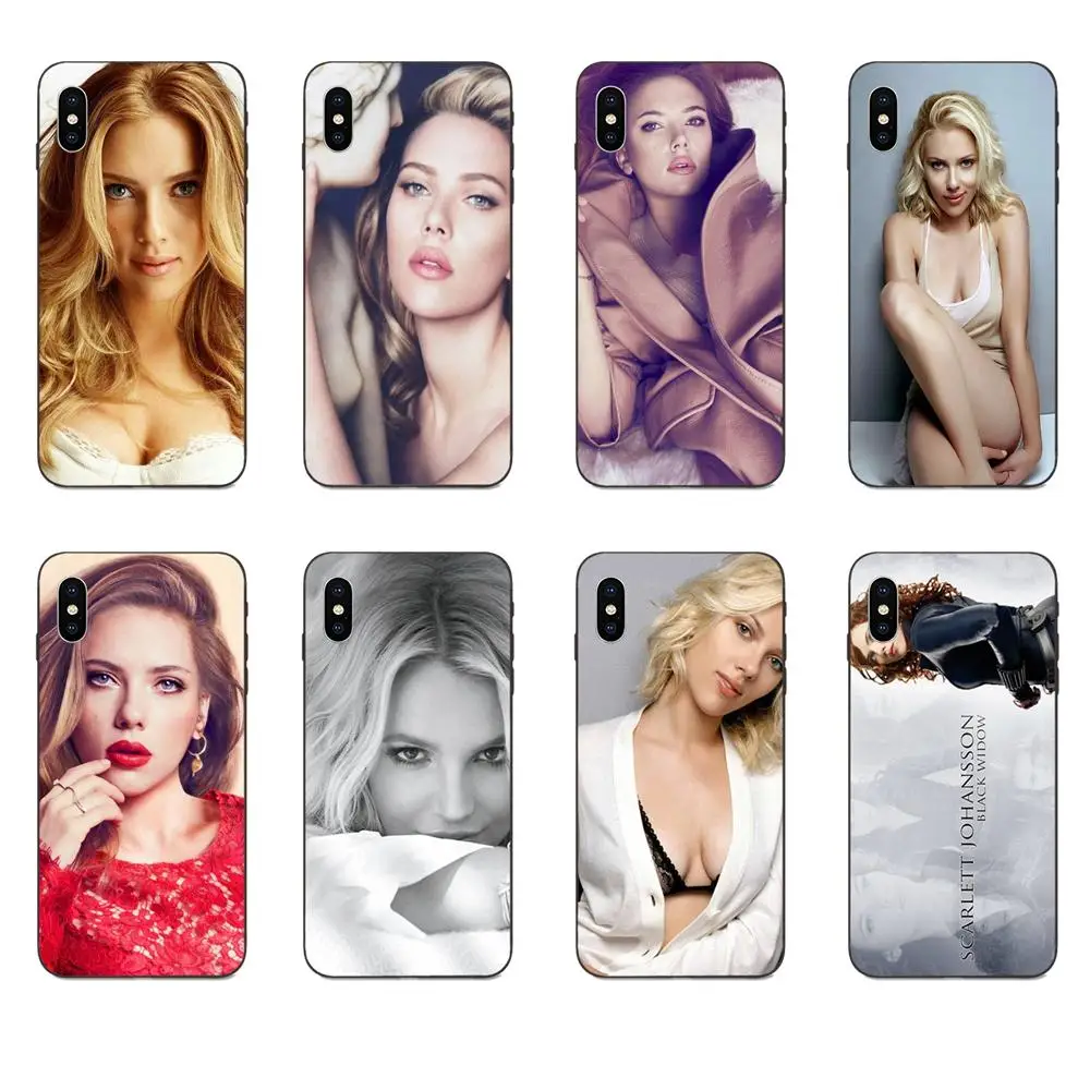 Soft Patterns Sexy Black Widow Scarlett Johansson For Xiaomi Redmi Note 3 3S 4 4A 4X 5 5A 6 6A 7 7A K20 Plus Pro S2 Y2 Y3 | Мобильные