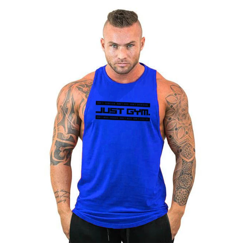 

Mens Sleeveless Sports Shirt Brand Workout Casual Comfortable Fitness Singlets Gym Tank Top Clothing Bodybuilding Fashion Vest