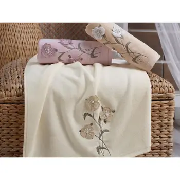 

Fancy Colorful Daisy Bamboo 3 PCs Hand Face Towel
