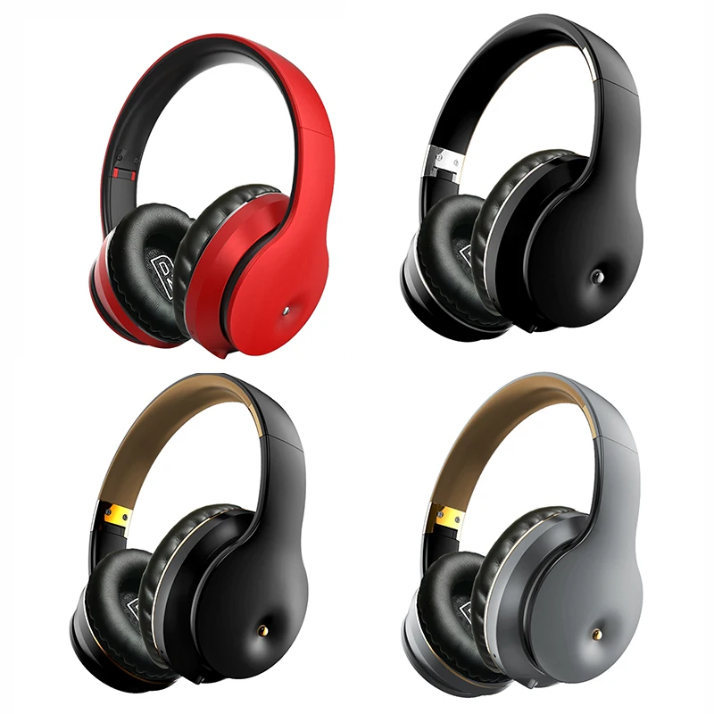 New B5 Bluetooth Wireless Headphone Foldable Stereo High Quality Sound Bluetooth Sport Headset Support TF Card FM Radio AUX Mode