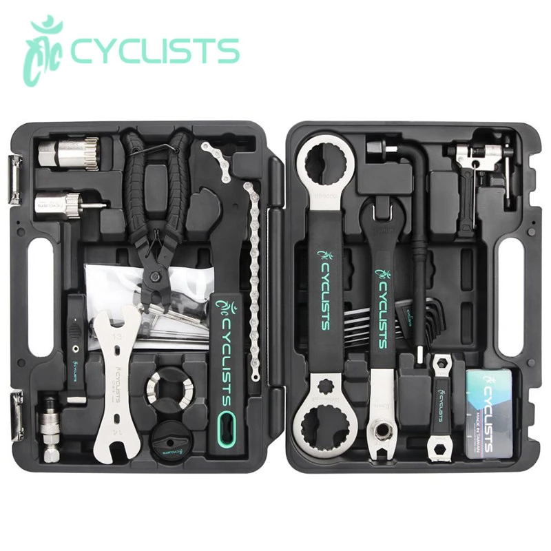 CYCLISTS Professional Bicycle Repair Tools 18 In 1 Cycling Multitool
