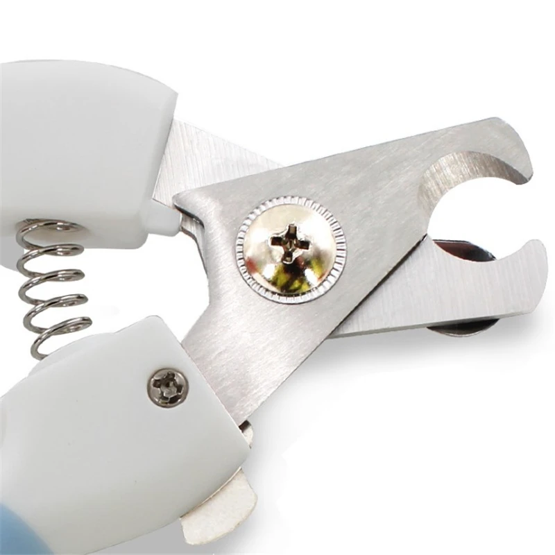 Two Colors Fashion Style Dog Nail Trimmer Pet Dog Cat Bird Claw Stainless Steel Beauty Nail Clipper Set Pet Nail Clipper