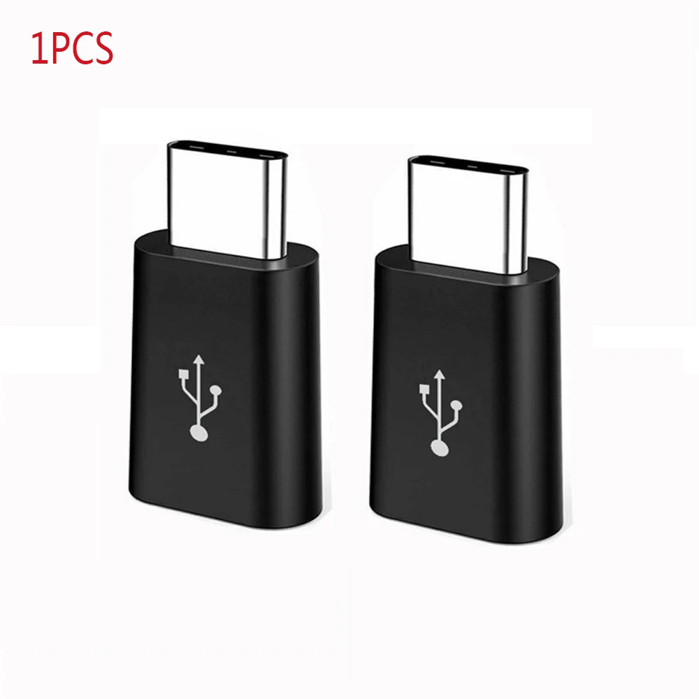 1 шт. Micro usb type C Женский адаптер конвертер Micro-B к USB-C разъем зарядный кабель аксессуары для мобильных телефонов