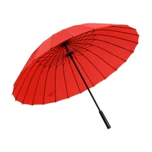 Женский Зонт от дождя, Женские ветрозащитные мужские трости, зонты 24 K, большие мужские кожаные зонты для гольфа, цветные Зонты