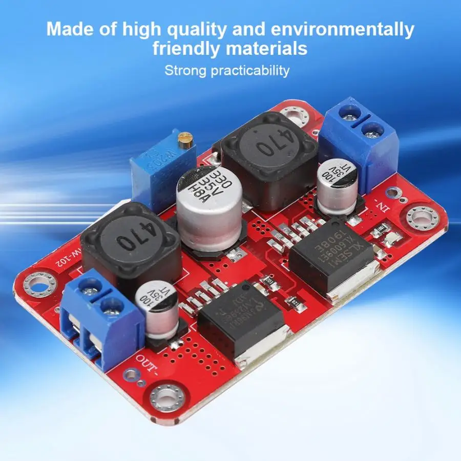 LM2577S+ LM2596S двойные чипы Solar Солнечный Buck-Boost модуль подходит для солнечных панелей охраны окружающей среды