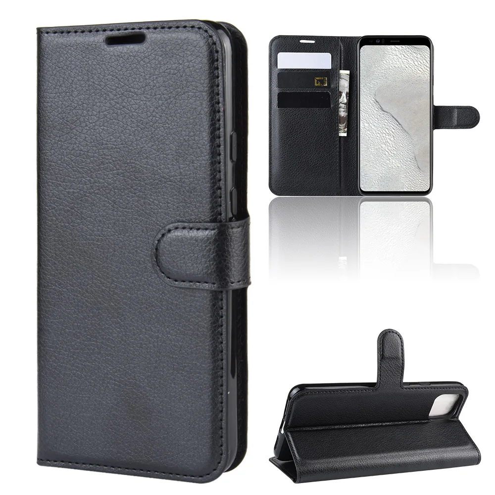 

Phone Case For Google Pixel 4 XL 4XL Flip PU Leather Back Cover Silicone Case For Pixel4 XL Wallet Smartphone Bags Coque Fundas
