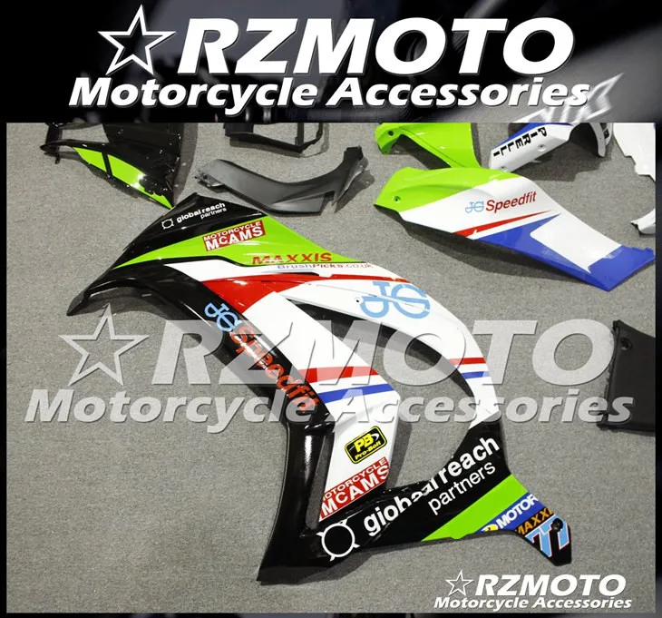 ABS мотоцикл обтекатель комплект для KAWASAKI ZX-10R 2011- год кузов литьевая форма Магазин № 2039