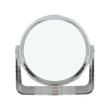 

Round Beauty Makeup Mirror Double-Sided Tabletop Cosmetic Mirror (Transparency)