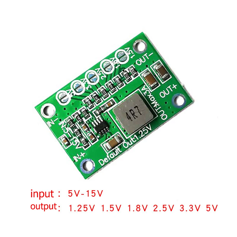 FULL-10Pcs/лот CA-1235 CA1235 Регулируемый понижающий Мощность модуль 1,25 V 1,5 1,8 2,5 3,3 5V Выход 5-16V Вход