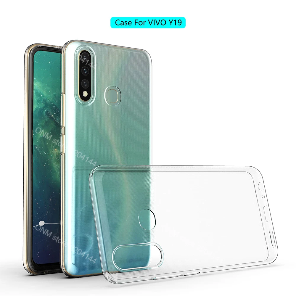 vivo y19 transparent cover