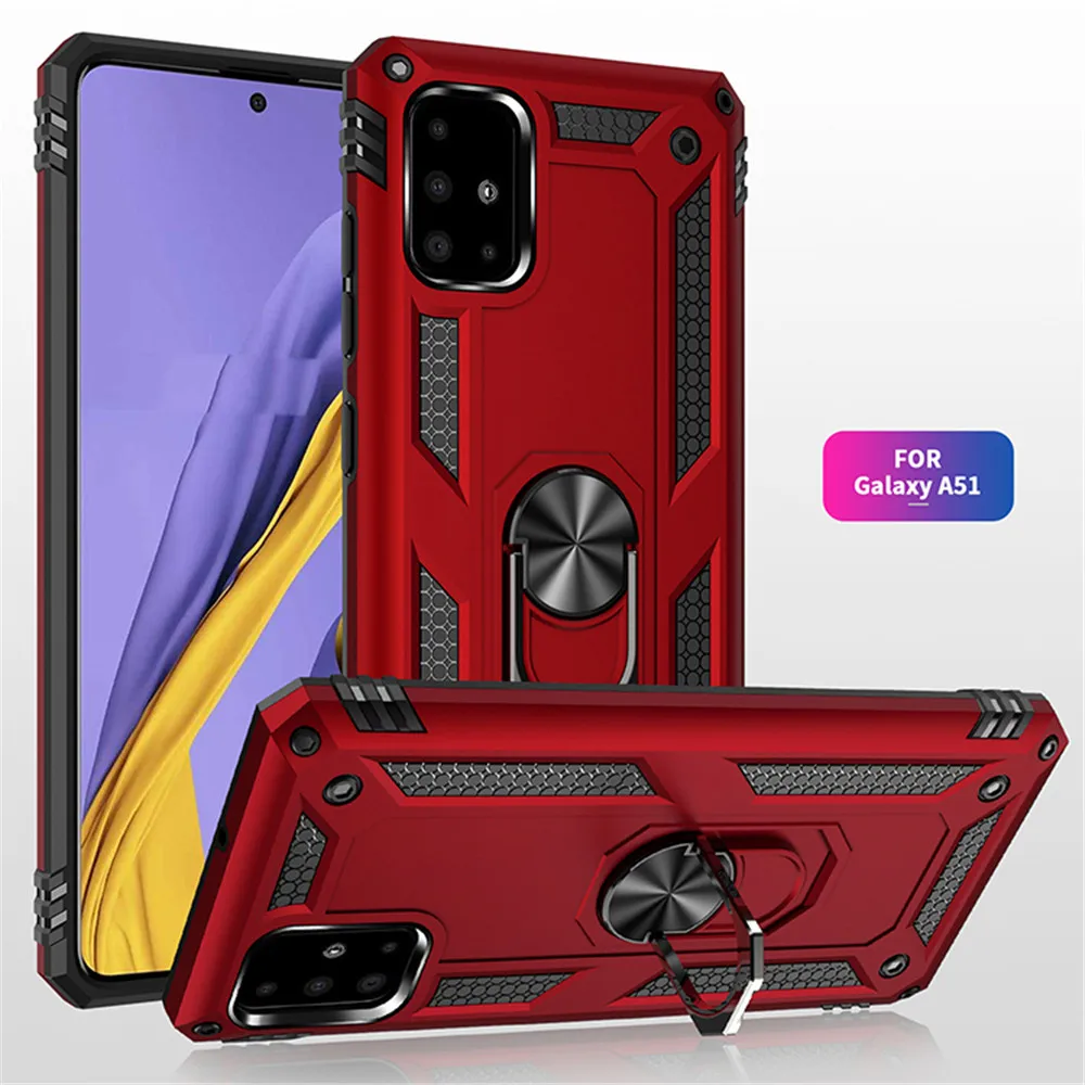 Чехол противоударный Luxury Armor автомобильный для Samsung Galaxy A50 A10 A30 A40 A70 2018 M10 M20 S9 S10 S8 Note