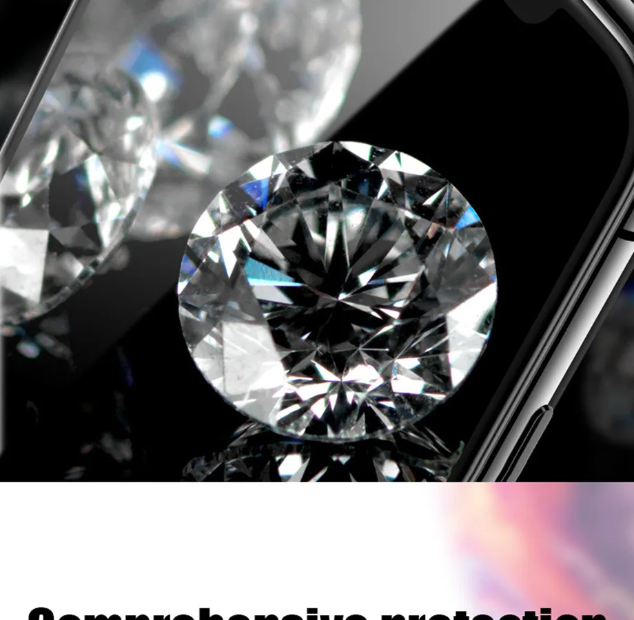Защитное закаленное стекло 300D для iPhone 6, 6s, 7, 8 Plus, Защитное стекло для экрана с изогнутыми краями для iPhone 11 Pro, X, XR, XS MAX