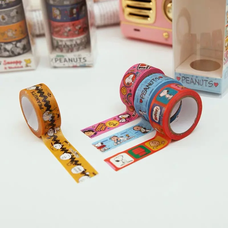 Snoopy, каваи васи лента 1,5*5 метров Скрапбукинг DIY Deco creativo Japones Маскировка cintas